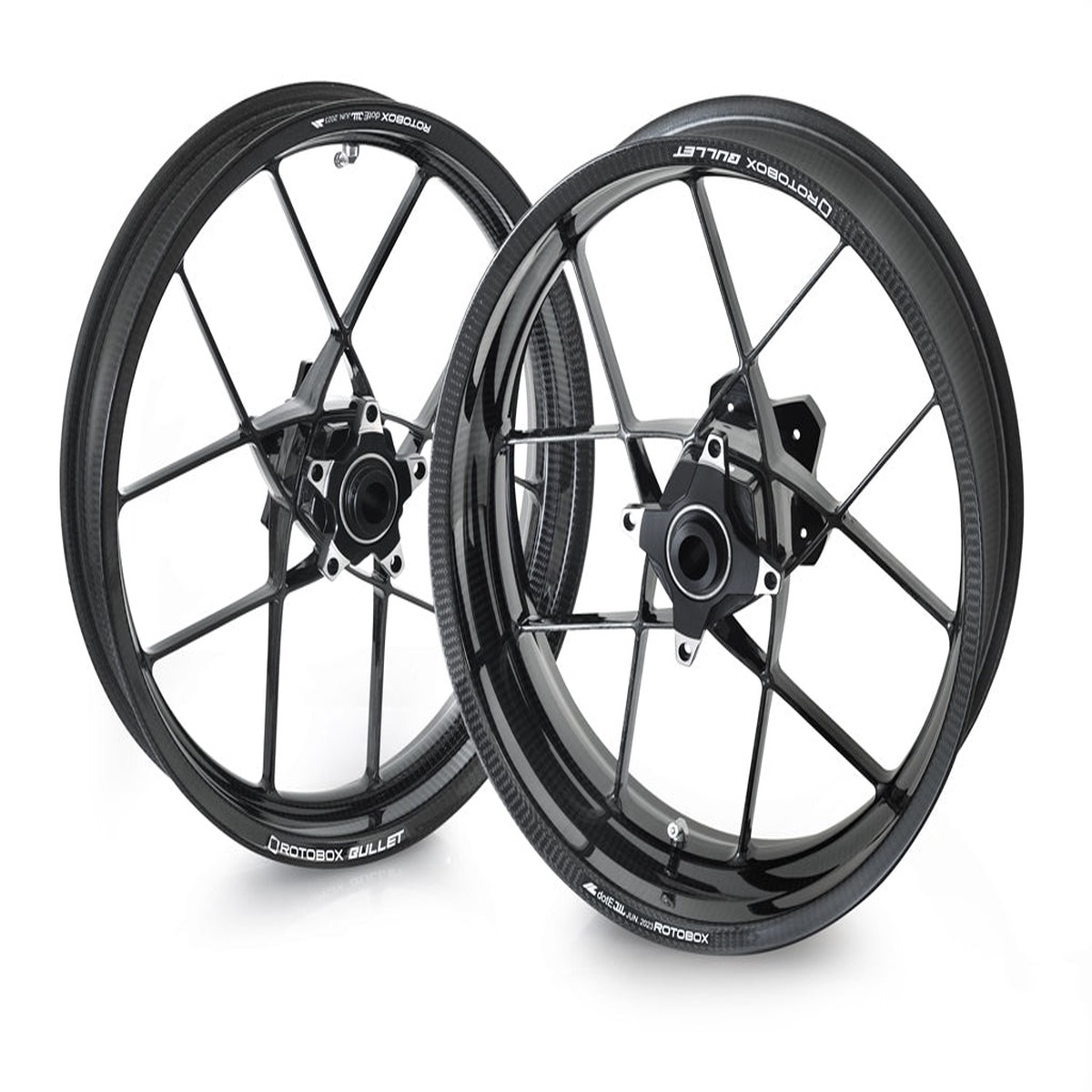 CERCHI CARBONIO LUCIDO ROTOBOX BULLET KAWASAKI NINJA ZX-14R 17 56