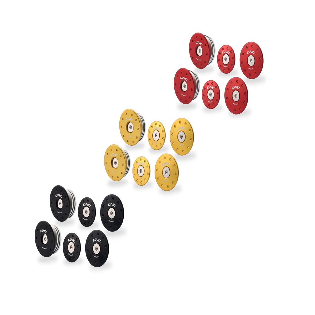 TAPPI TELAIO PER TC325 NERO CNC RACING DUCATI MONSTER 937 2021-24