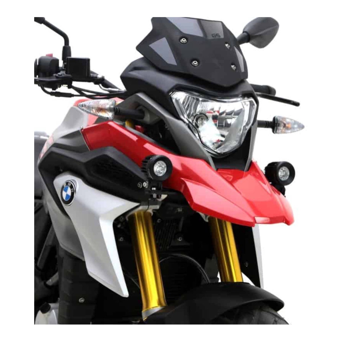 Denali Auxiliary Light Mounting Brackets BMW G310GS 18