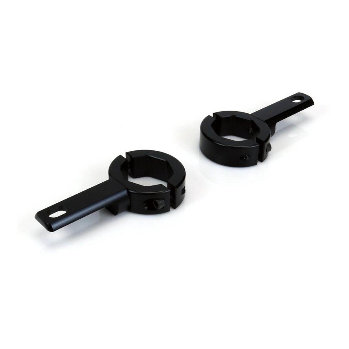 Denali Engine Guard Frame Light Mount 32-38mm Diametre Tubes - Black