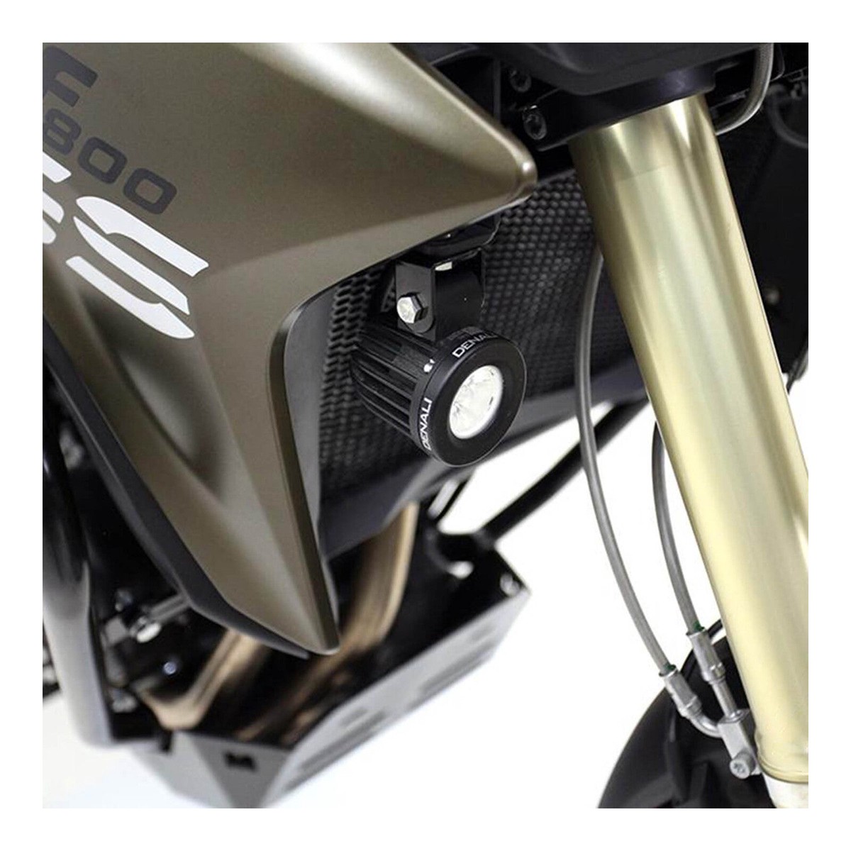 Denali Auxiliary Light Mount Brackets BMW F800GS F800GS Adventure 13-