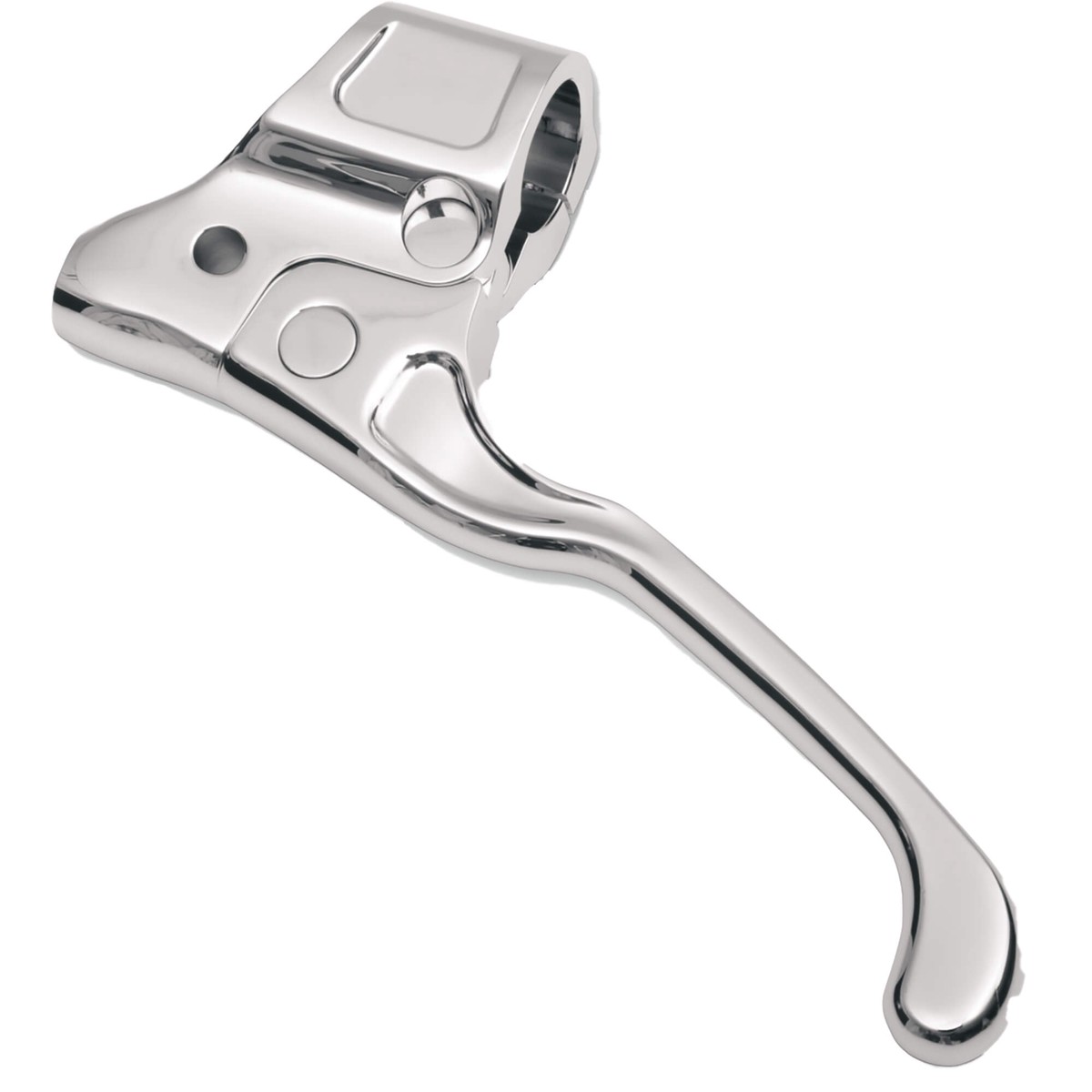 1 inch Contour Billet Clutch Lever Assembly - Chrome