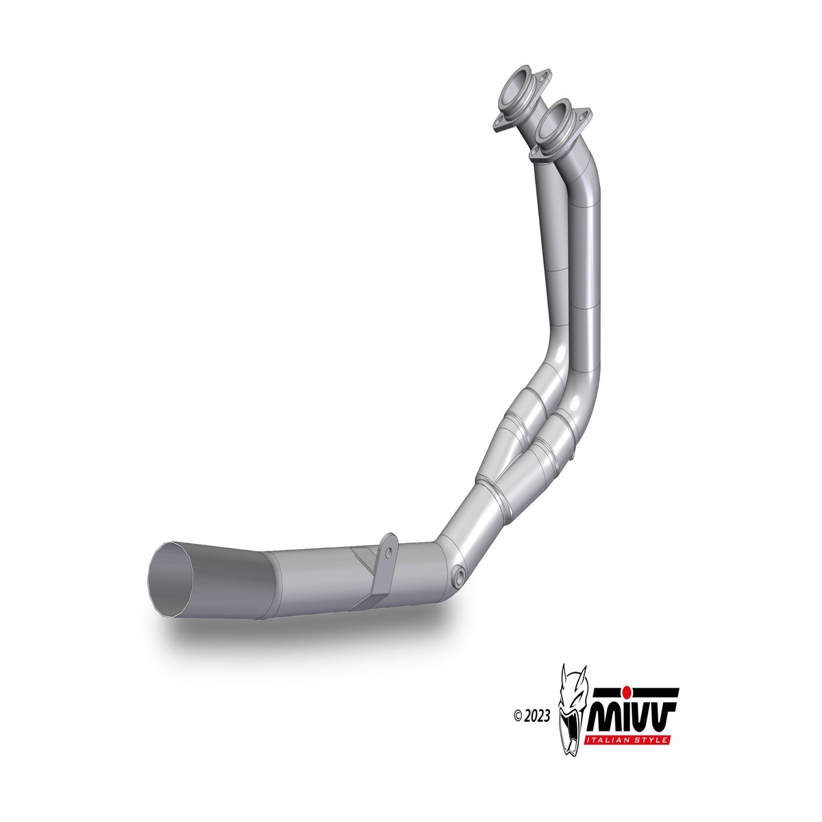 MIVV DECATALIZZATORE NO-KAT HONDA XL750 TRANSALP 2023-24