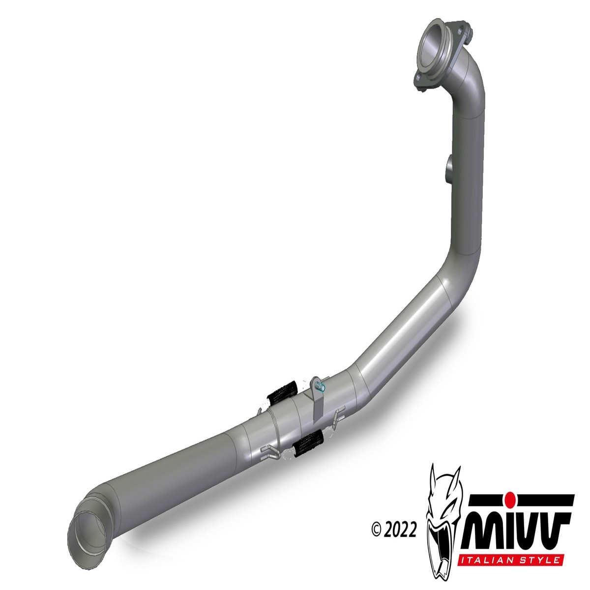 MIVV DECATALIZZATORE NO-KAT KTM RC 390 2021-24