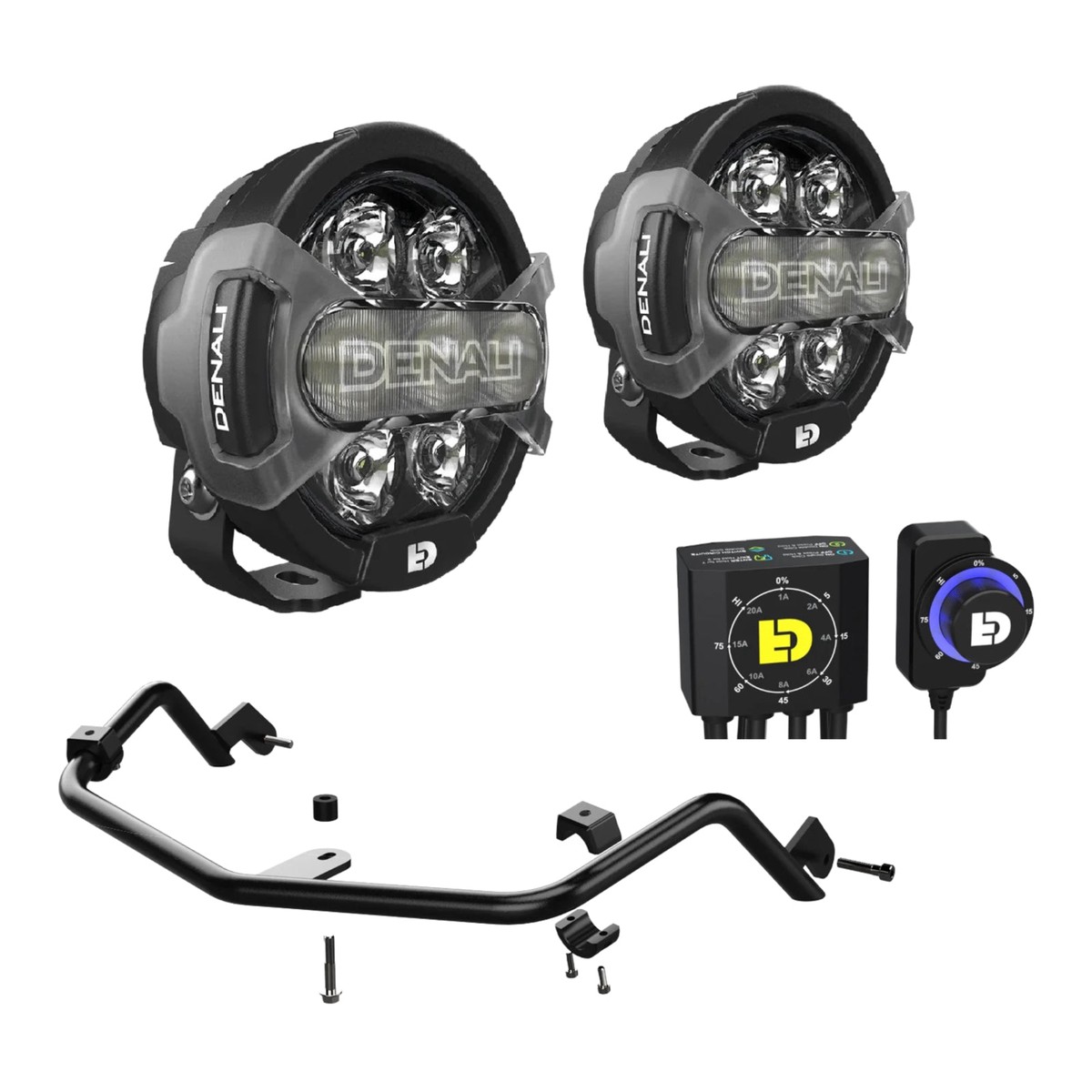 Denali D7 Lighting Bundle - Kawasaki KLR 650 S 22