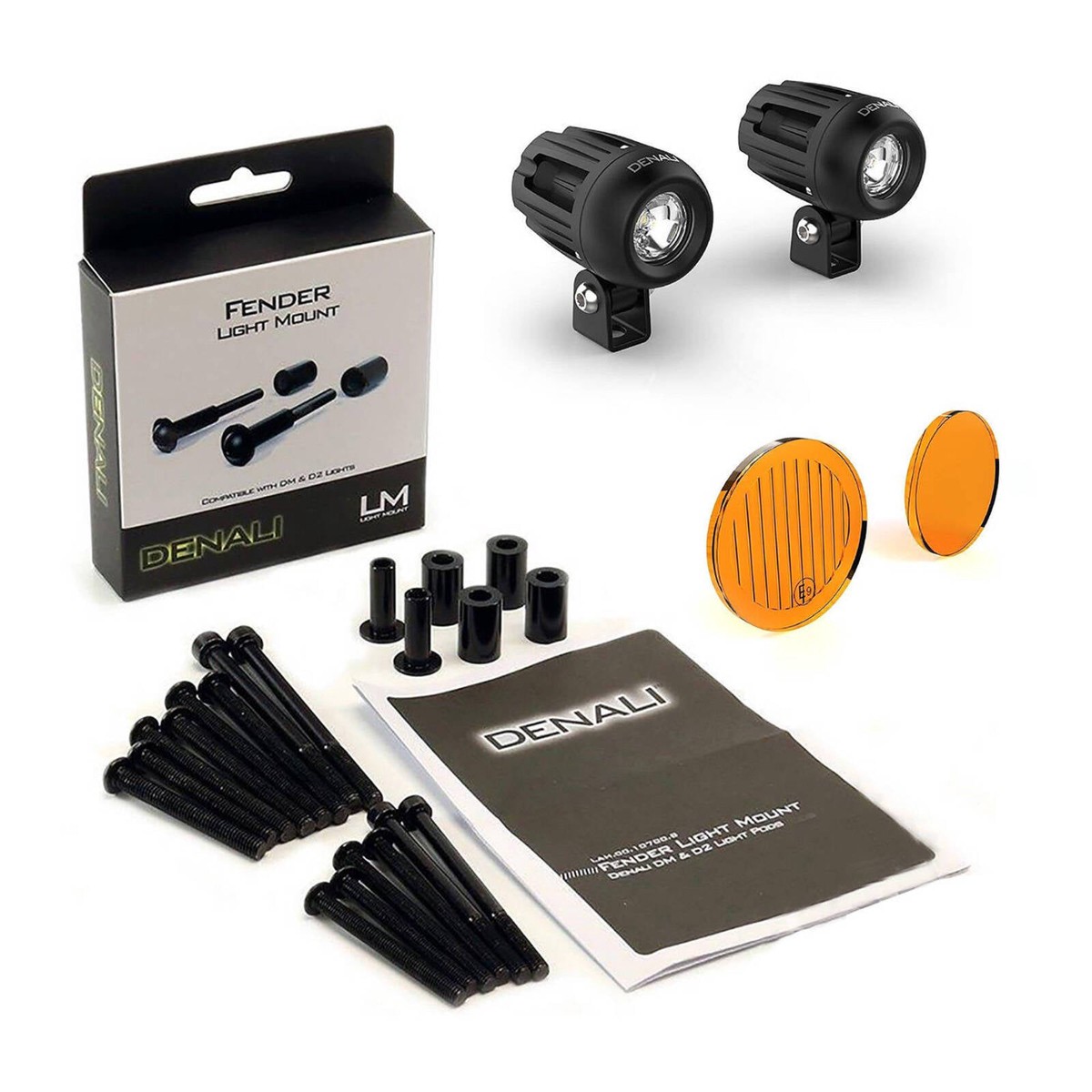 Denali Visibility Package 20 DM Amber - KTM 790 ADVR
