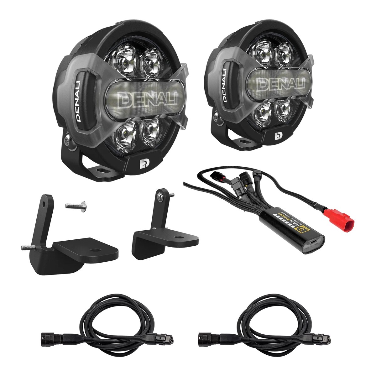 Denali D7 Pro Premium Lighting Bundle - Ducati DesertX Rally 23
